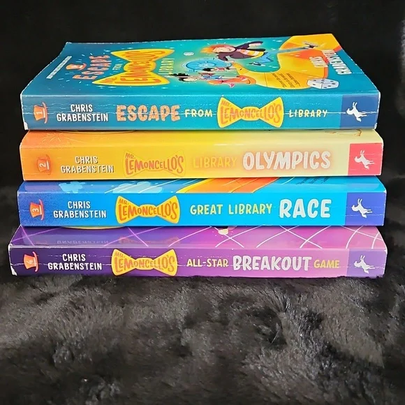 Mr. Lemoncello Box Set - Books 1-4 - Picture 3 of 8